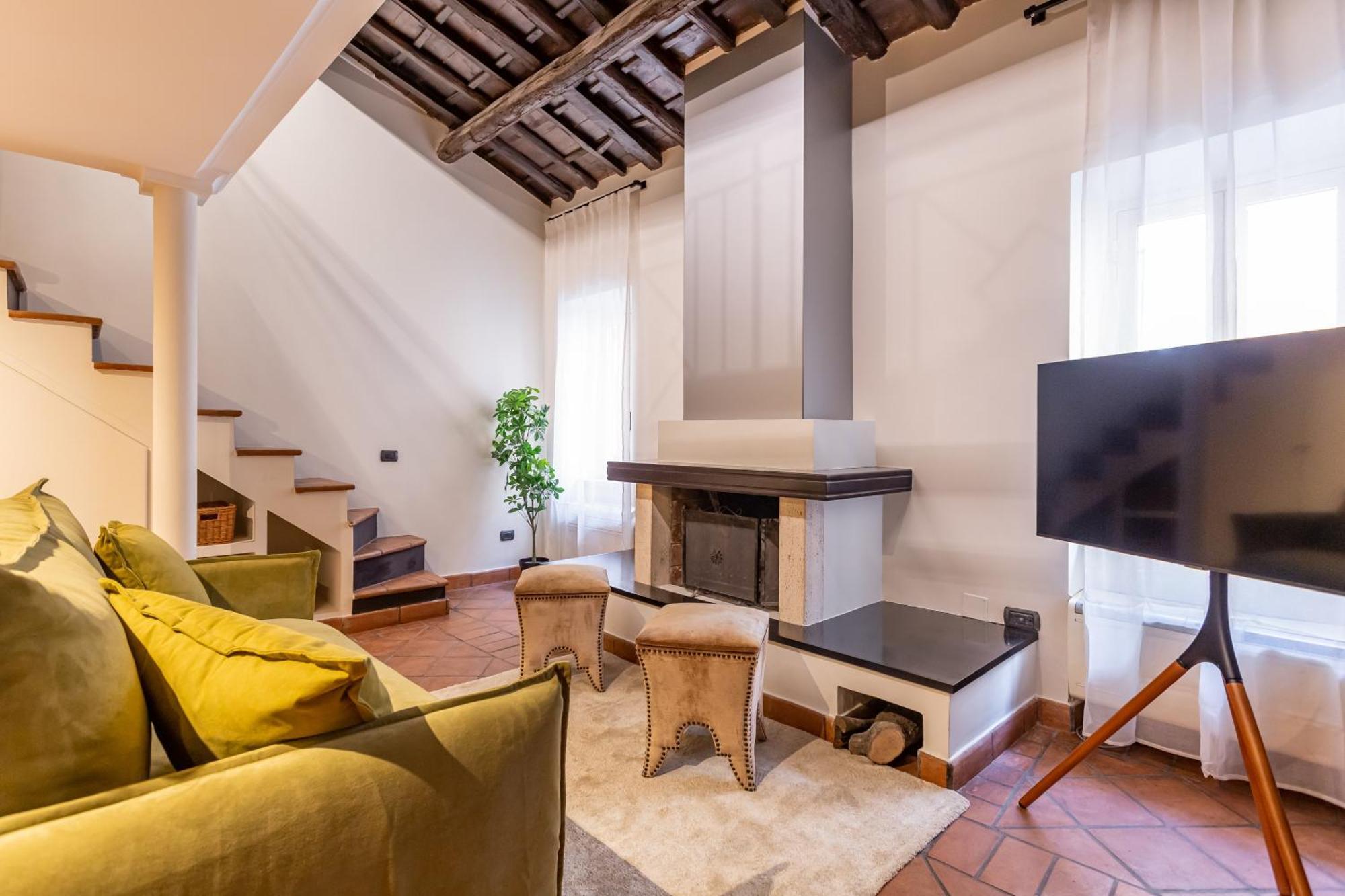 Art House Trastevere Luxury Apartment Roma Esterno foto